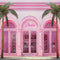 Kate Été Rose Magasin Rétro Arche Fenêtre Toile de fond conçue par Chain Photographie - Kate Backdrop FR