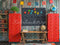 Kate Retour à l'école Tableau noir Livre Casier Rouge Toile de fond conçue par Emetselch - Kate Backdrop FR