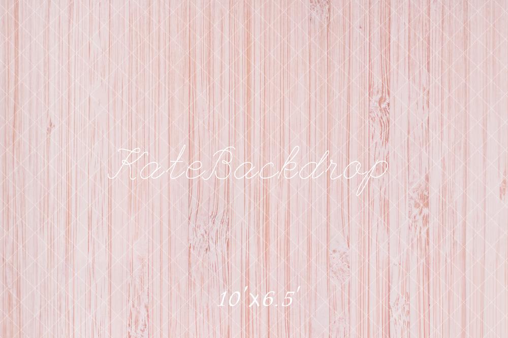 Kate Rayure Rose Parquet Sol Toile de fond conçue par Kate Image - Kate Backdrop FR