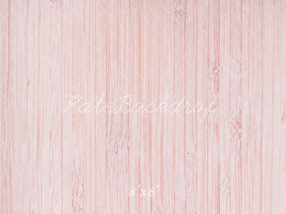 Kate Rayure Rose Parquet Sol Toile de fond conçue par Kate Image - Kate Backdrop FR