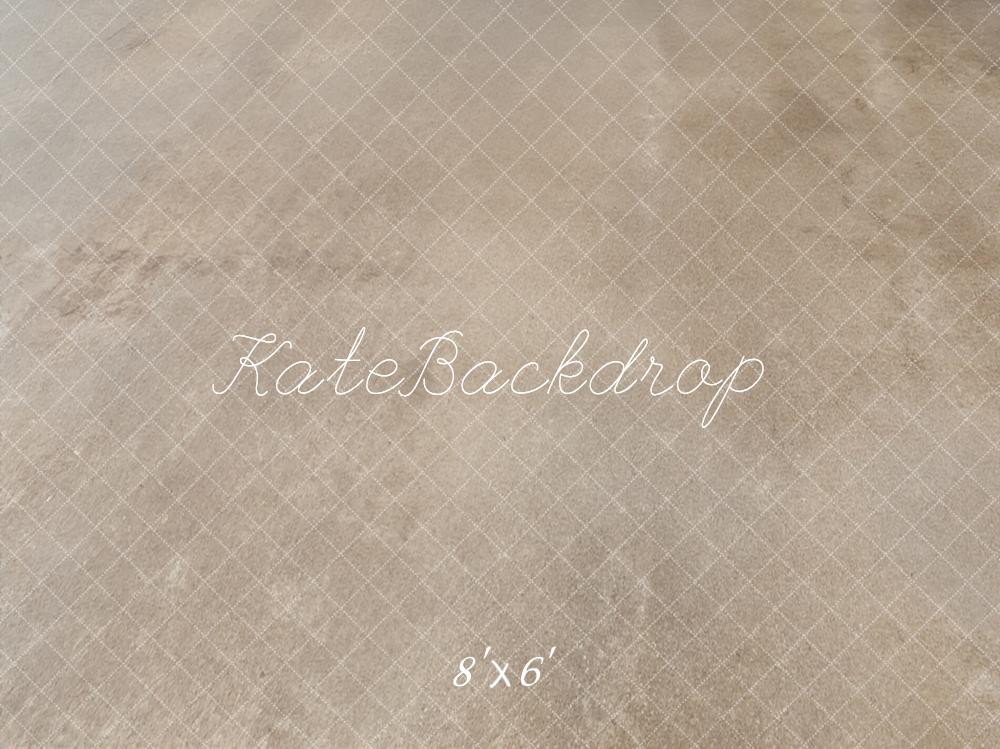 Kate Texture Brun clair Sol en ciment Toile de fond conçue par Kate Image - Kate Backdrop FR