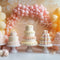 Kate Anniversaire Gâteau Présentoir Ballons Toile de fond conçue par Laura Bybee - Kate Backdrop FR