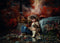 Kate Automne Coucher de soleil Marron Forêt Toile de fond conçue par Mini MakeBelieve - Kate Backdrop FR