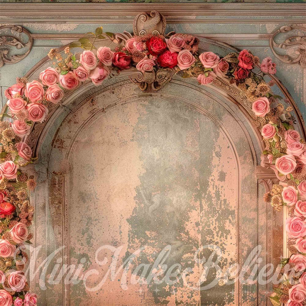 Kate Rose Beaux-Arts Maximaliste Arche Toile de fond conçue par Mini MakeBelieve