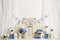 Kate Rustique Printemps Floral Bleu Chinoiseries Toile de fond conçue par Mandy Ringe - Kate Backdrop FR
