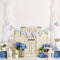 Kate Rustique Printemps Floral Bleu Chinoiseries Toile de fond conçue par Mandy Ringe - Kate Backdrop FR