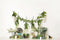 Kate Simple Printemps Fleurs sauvages Plantes Toile de fond conçue par Mandy Ringe - Kate Backdrop FR