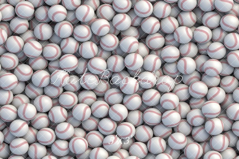 Kate Sport Blanc Base-ball Toile de fond conçue par Chain Photographie