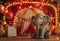 Kate Rouge Carnaval Cirque Éléphant Cake smash Toile de fond conçue par Emetselch - Kate Backdrop FR