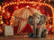 Kate Rouge Carnaval Cirque Éléphant Cake smash Toile de fond conçue par Emetselch - Kate Backdrop FR