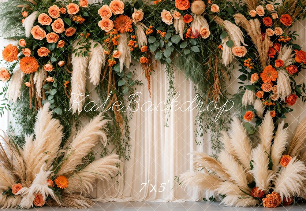 Kate Bohème Beaux-Arts Fleur Rideau Arche Toile de fond conçue par Emetselch - Kate Backdrop FR