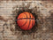 Kate Mur de briques Basket-ball Sport Toile de fond conçue par Chain Photographie - Kate Backdrop FR