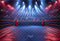 Kate Sombre Sport Arène de lutte Toile de fond conçue par Chain Photographie - Kate Backdrop FR
