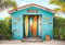 Kate Été Mer Plage Planche de surf Magasin Toile de fond conçue par Chain Photographie - Kate Backdrop FR