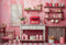 Kate Fantaisie Poupée Rose Cuisine Pain Toile de fond conçue par Chain Photographie - Kate Backdrop FR