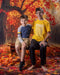 Kate Automne Feuille tombée Rouge Érable Toile de fond conçue par Emetselch - Kate Backdrop FR