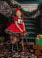Kate Noël Rétro Vert Escalier en marbre Toile de fond conçue par Chain Photographie - Kate Backdrop FR