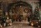 Kate Noël Nuit Brun foncé Grange en bois Arche Toile de fond conçue par Chain Photographie - Kate Backdrop FR