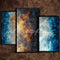 GROUPE VIP - Kate Panneaux Doré et Bleu Artistique Toile de fond conçue par Laura Bybee - Kate Backdrop FR
