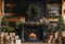 Kate Noël Moderne Cheminée Noir Mur en bois Toile de fond conçue par Emetselch - Kate Backdrop FR