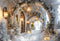 Offres Éclair-Kate Hiver Rétro Blanc Noël Couloir en arc Toile de fond conçue par Emetselch - Kate Backdrop FR