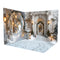 Offres Éclair Kate Hiver Porte Blanc Noël Couloir en arc Ensemble de chambre (8pix8pi&10pix8pi&8pix10pi) - Kate Backdrop FR
