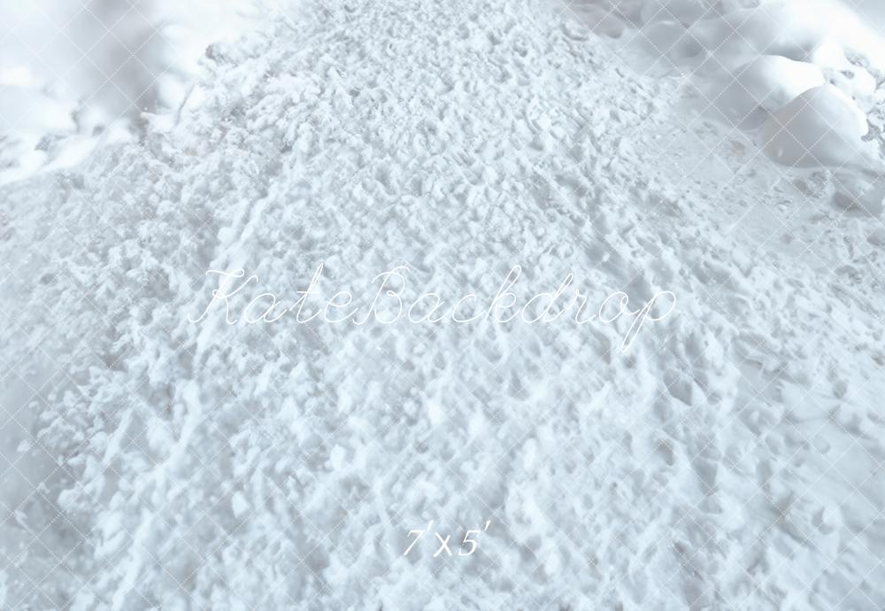 Kate Hiver Blanc Neige Sol Toile de fond conçue par Kate Image - Kate Backdrop FR