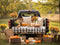 GROUPE VIP - Kate Automne Forêt Citrouille Oreiller Camion Toile de fond conçue par Emetselch - Kate Backdrop FR