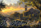 Kate Beaux-Arts OVNI Ville Bâtiment Soleil Toile de fond conçue par Mini MakeBelieve - Kate Backdrop FR
