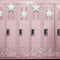 Kate Rose Casier Étoiles Scolaire Enfant Toile de fond conçue par Mini MakeBelieve - Kate Backdrop FR