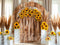 Kate Automne Intérieur Tournesols Arche Toile de fond conçue par Mini MakeBelieve - Kate Backdrop FR
