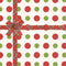 Kate Noël Cadeau Noeud Points Rouge Vert Toile de fond conçue par Chain Photographie - Kate Backdrop FR
