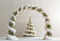 Kate Sapin de Noël Blanc Arche en spirale Toile de fond conçue par Emetselch - Kate Backdrop FR