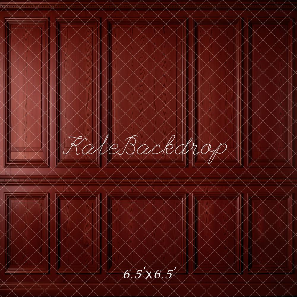 Kate Rouge foncé Mur Rétro Classique Toile de fond conçue par Emetselch - Kate Backdrop FR