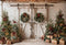 Offres Éclair Kate Noël Blanc Porte Minable Cadeaux Toile de fond conçue par Emetselch - Kate Backdrop FR
