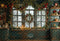 Kate Noël Vintage Vert Cuisine Fenêtre Toile de fond conçue par Emetselch - Kate Backdrop FR