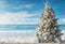 GROUPE VIP - Kate Sapin de Noël Mer Plage Bleu Toile de fond conçue par Emetselch - Kate Backdrop FR