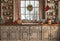 Kate Noël Rétro Brun Cuisine Fenêtre Toile de fond conçue par Emetselch - Kate Backdrop FR