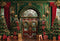 Kate Noël Vert foncé Classique Fenêtre Cadeaux Toile de fond conçue par Emetselch - Kate Backdrop FR