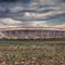 Kate Extérieur Stade Gradin Sport Toile de fond conçue par Laura Bybee - Kate Backdrop FR