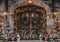 Kate Château Extérieur Noël Porte Mur de pierre Toile de fond conçue par Mini MakeBelieve - Kate Backdrop FR