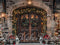Kate Château Extérieur Noël Porte Mur de pierre Toile de fond conçue par Mini MakeBelieve - Kate Backdrop FR