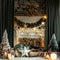 GROUPE VIP - Kate Cheminée Fête Noël Rideau Étoiles Toile de fond conçue par Mini MakeBelieve - Kate Backdrop FR