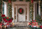 Kate Noël Extérieur Porte Traîneau Cadeaux Toile de fond conçue par Mini MakeBelieve - Kate Backdrop FR