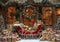 Kate Noël Extérieur Traîneau Magasin Cadeaux Toile de fond conçue par Mini MakeBelieve - Kate Backdrop FR