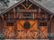 Kate Hiver Forêt Noël Cabane Marron Toile de fond conçue par Mini MakeBelieve - Kate Backdrop FR