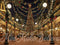 Kate Extérieur Noël Lumières Rue Moderne Toile de fond conçue par Mini MakeBelieve - Kate Backdrop FR