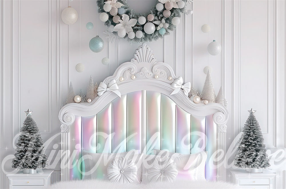 Kate Intérieur Nacré Tête de lit Noël Toile de fond conçue par Mini MakeBelieve - Kate Backdrop FR