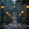 Kate Méchant Universitaire Chemin Lampadaire Toile de fond conçue par Mini MakeBelieve - Kate Backdrop FR