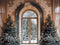 Kate Sapin de Noël Rideau Rétro Fenêtre Toile de fond conçue par Mini MakeBelieve - Kate Backdrop FR